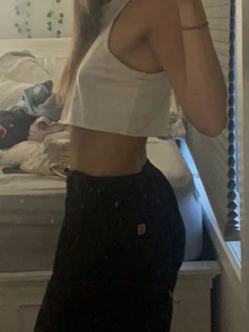 Carhartt Women's Black Cargo Pants with Utility Pockets